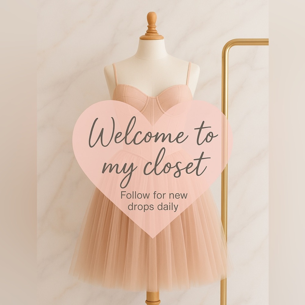 Welcome to my Closet! Follow for new drops!